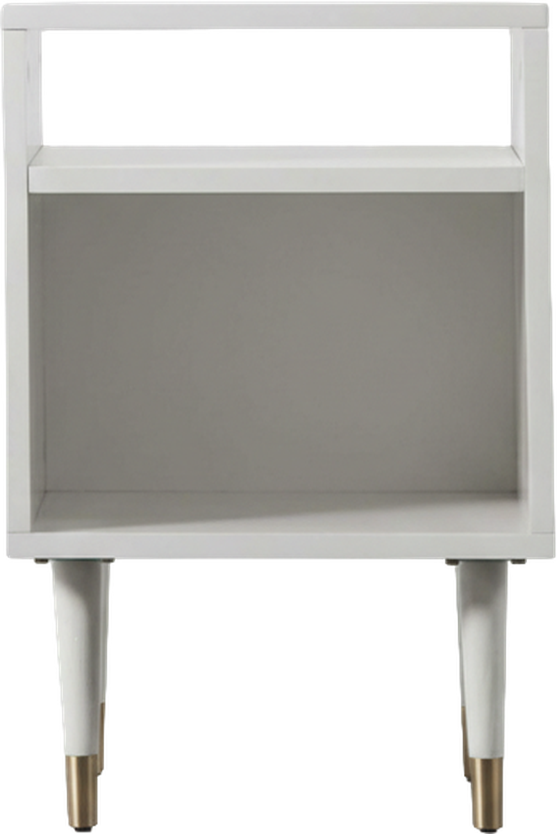 Amber Side Table White