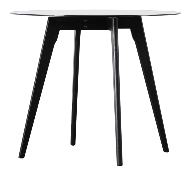 Grove Round Dining Table Black