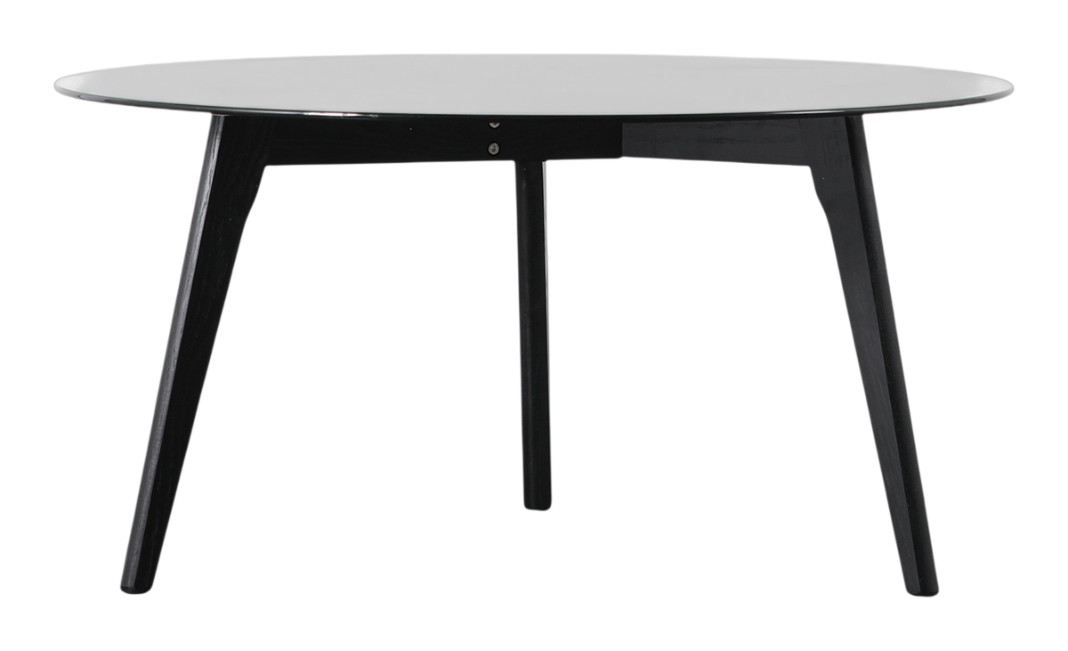 Grove Round Coffee Table Black