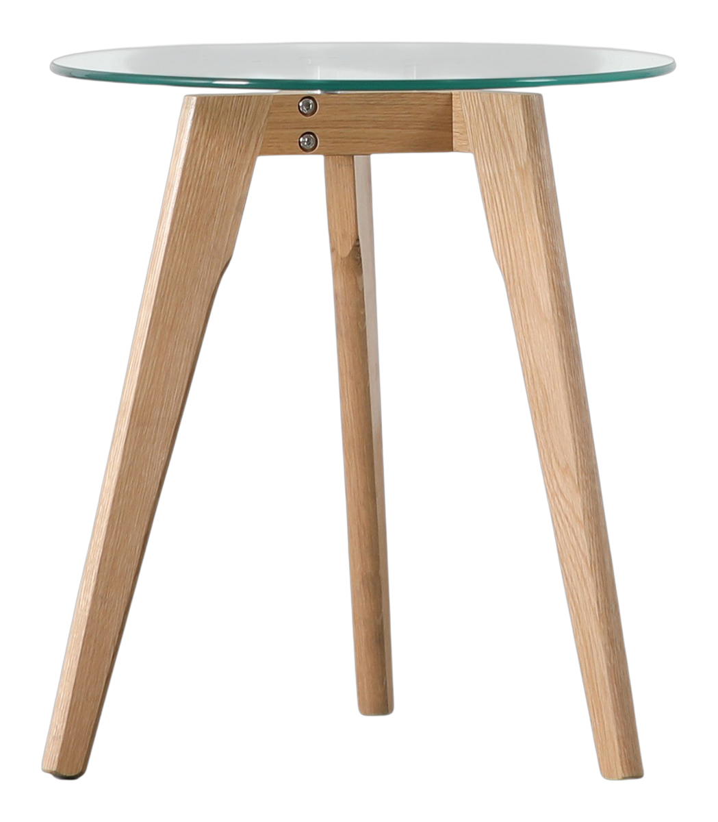 Grove Round Side Table Oak