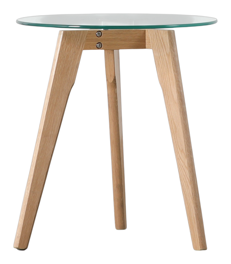 Grove Round Side Table Oak