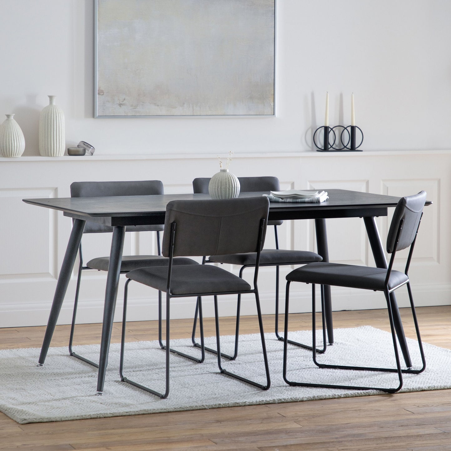 Astley Dining Table - Colour Options Gallery Direct Homebound
