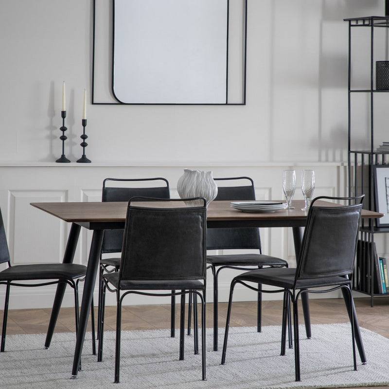 Hepplewhite Dining Table Walnut lifestyle