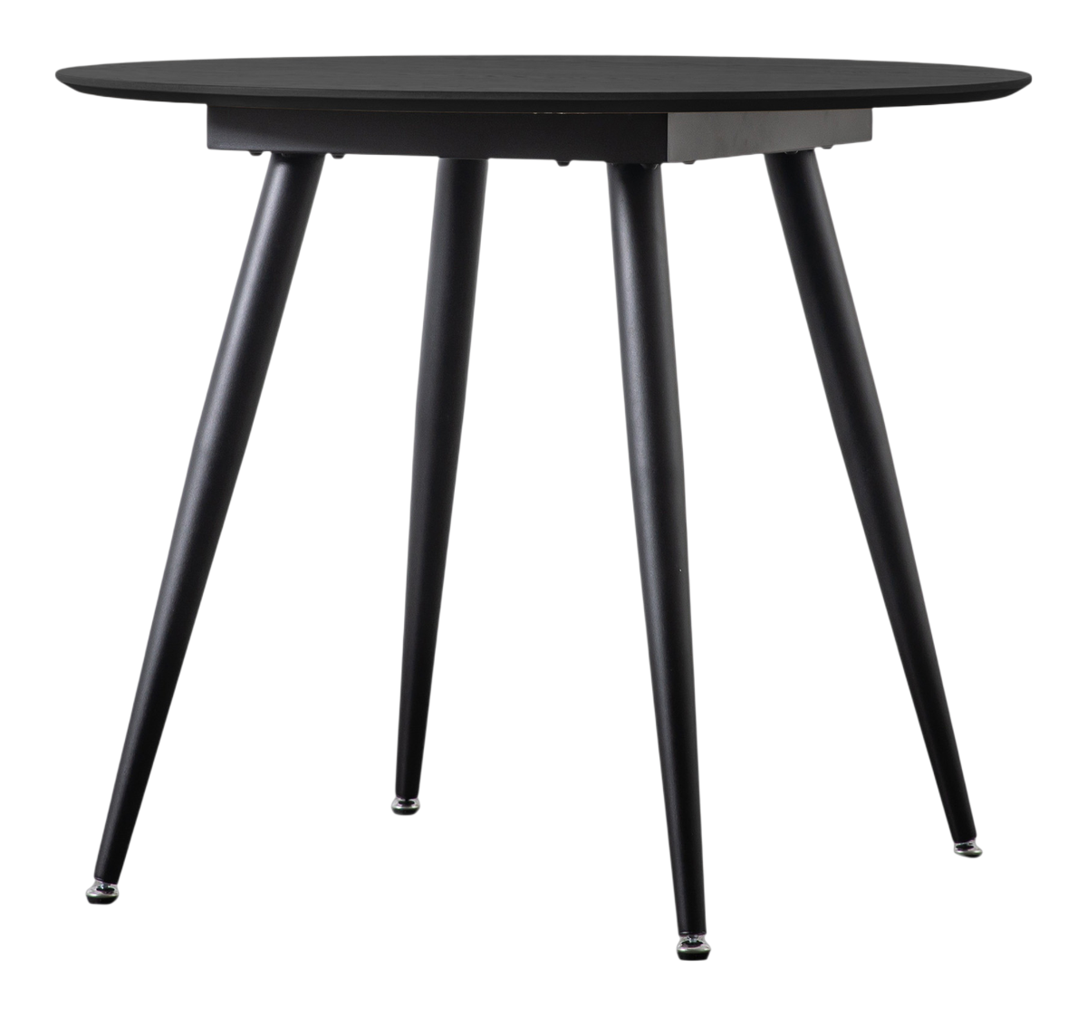 Hepplewhite Round Dining Table Black
