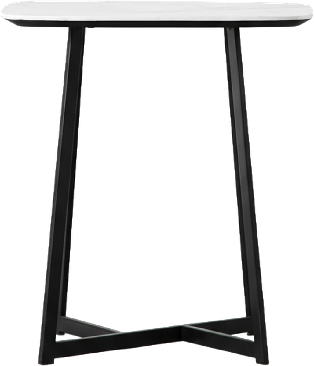 Embers Side Table White