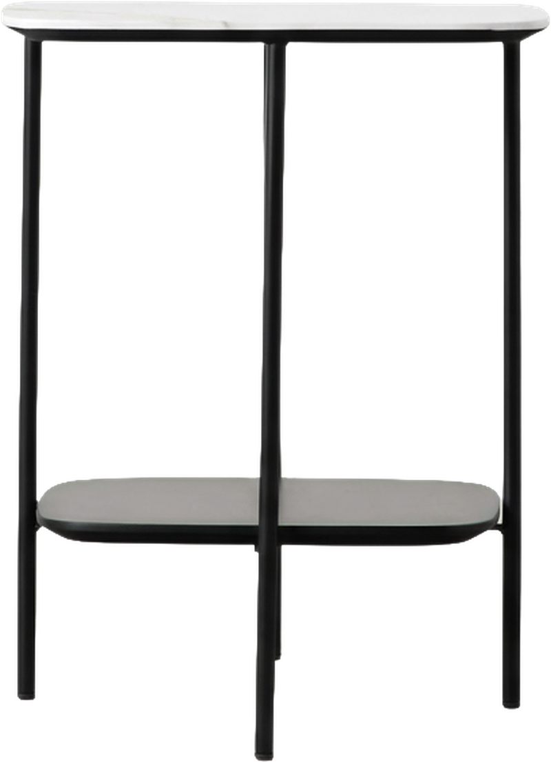 Terrace Side Table White
