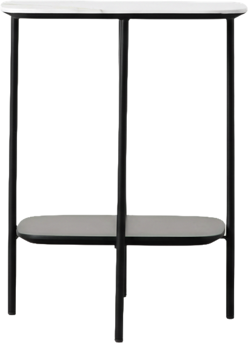 Terrace Side Table White