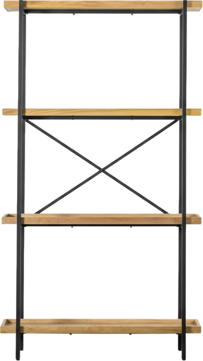 Parlour Display Unit Black / Natural