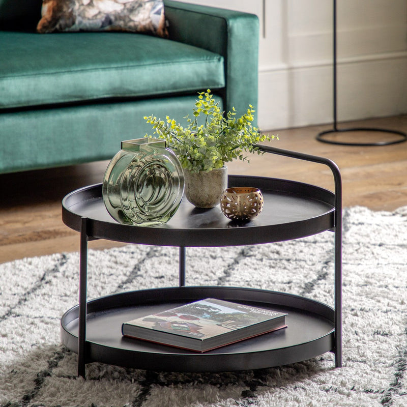 Beacon Coffee Table Black lifestyle