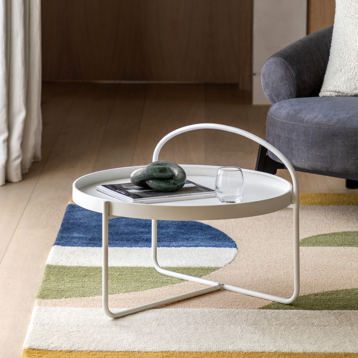 Sunstone Coffee Table White lifestyle