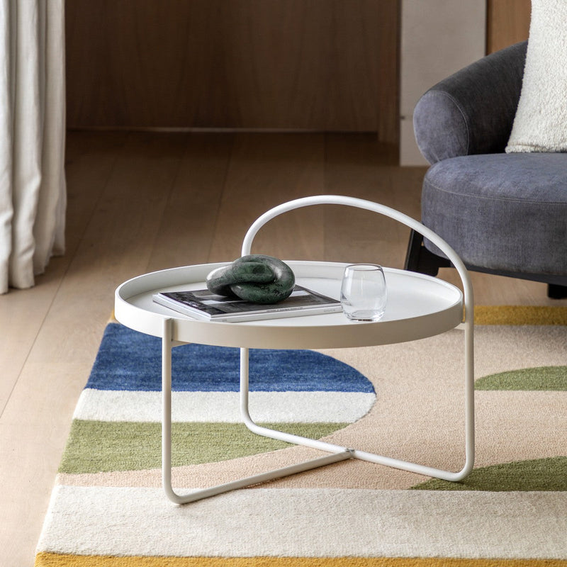 Sunstone Coffee Table White lifestyle