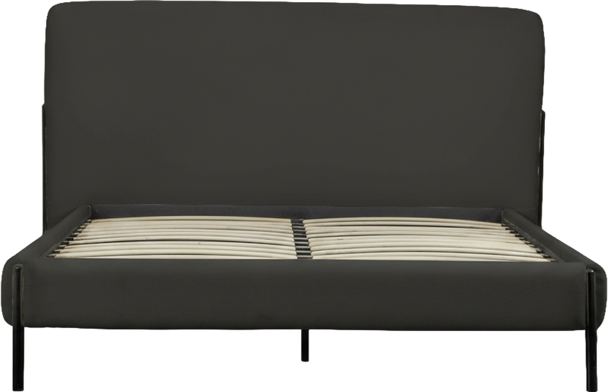 Austen Bed Charcoal