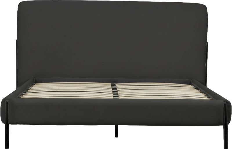Austen Bed Charcoal