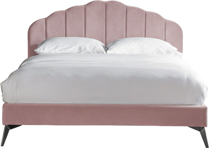 Fitzgerald Bed Blush Linen