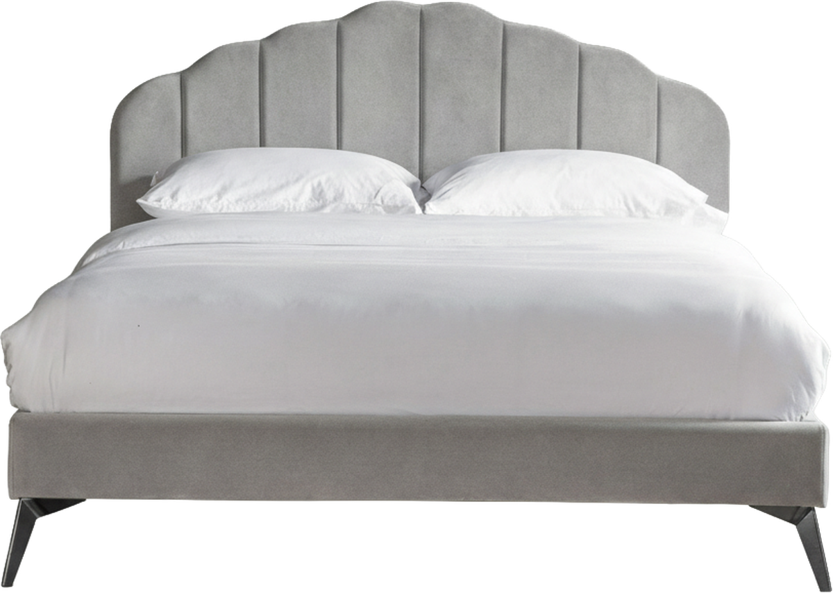 Fitzgerald Bed Light Grey