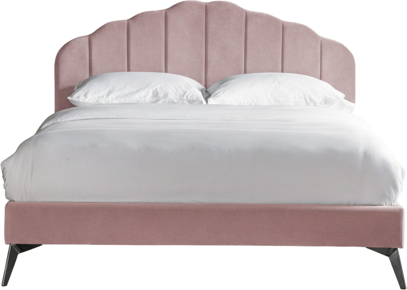 Fitzgerald Bed Blush Linen
