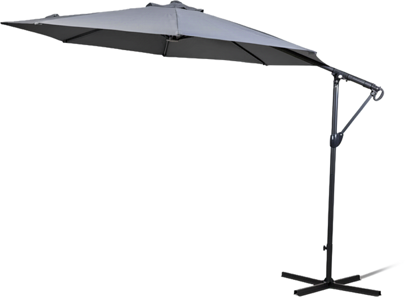 Siesta 3m Cantilever Parasol Grey