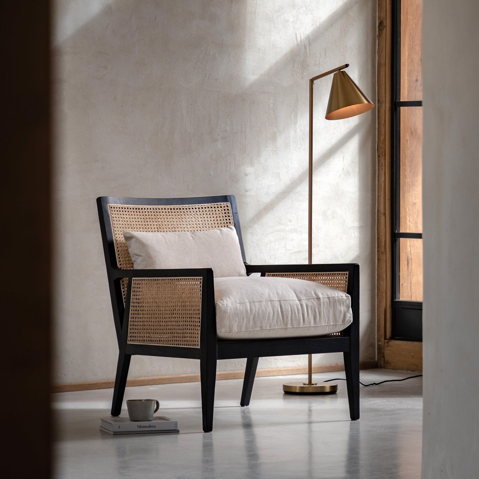 Shoji Armchair Cream lifestyle