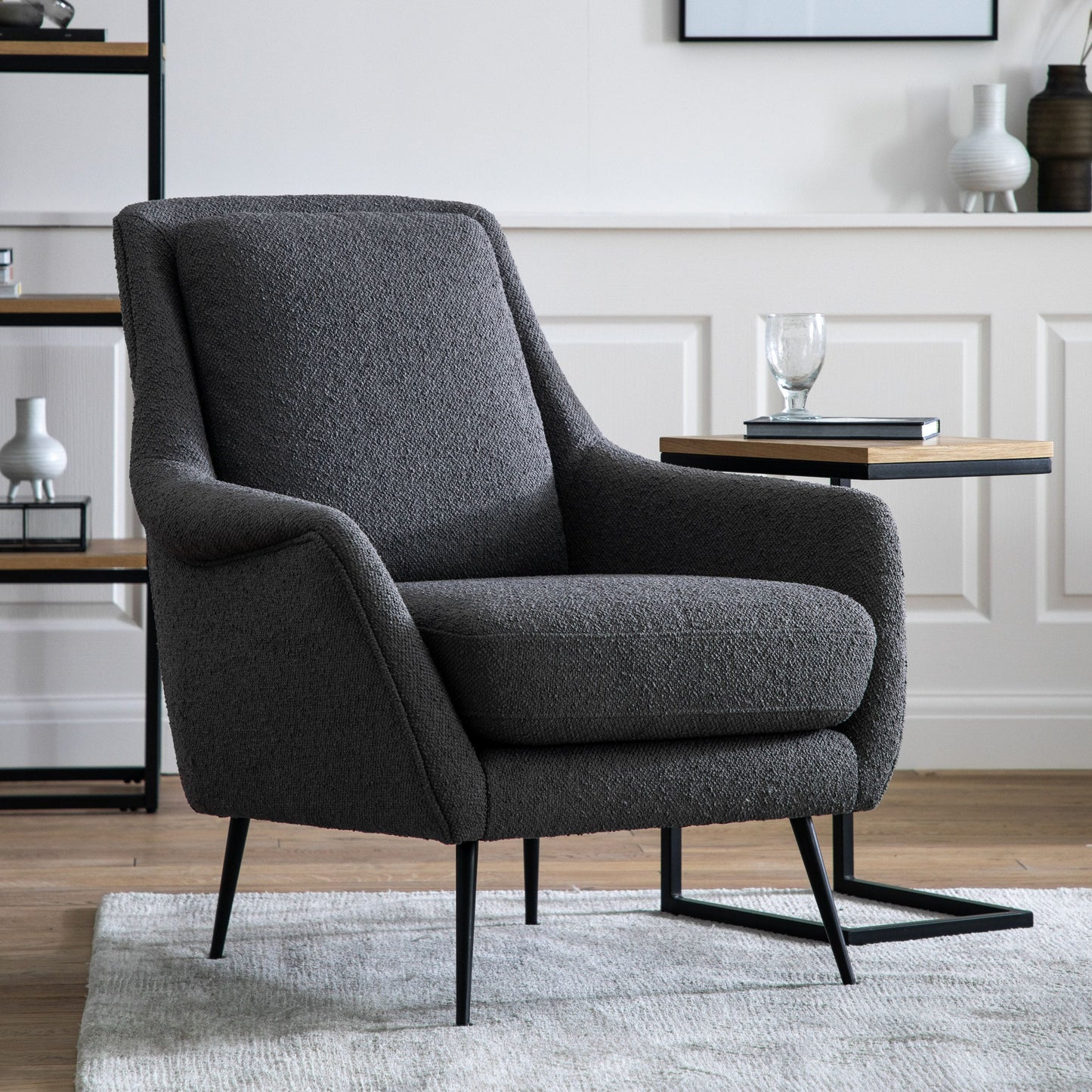 Brompton Armchair - Colour/Material Options Gallery Direct Homebound