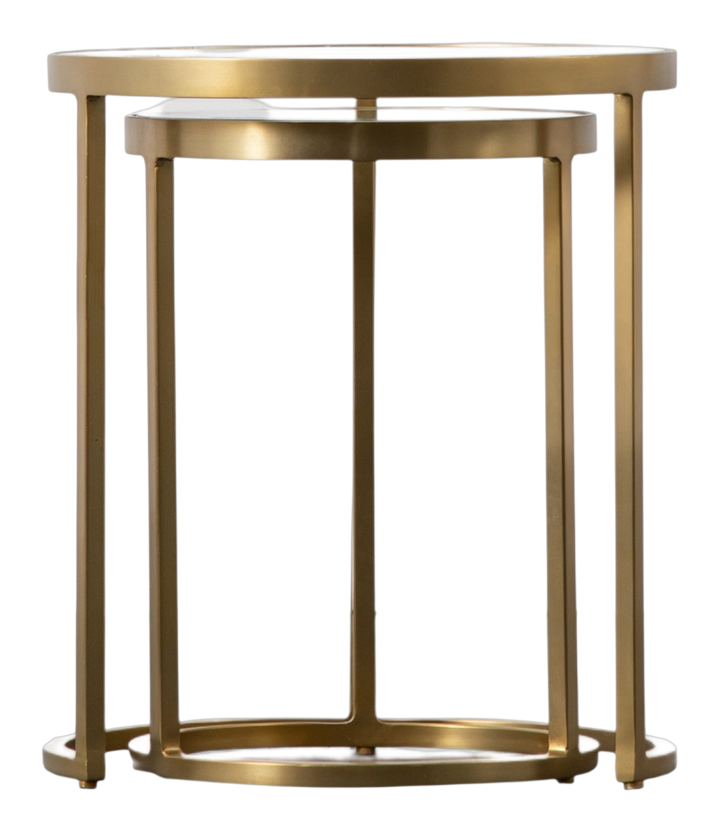 Turner Nest of Tables (Nest) Gold