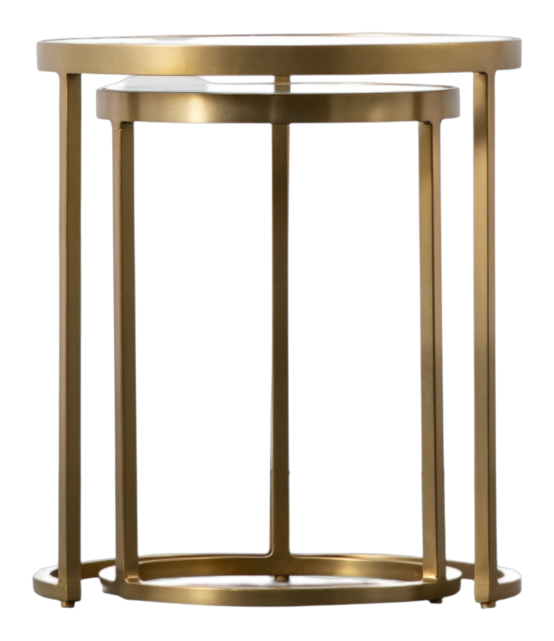 Turner Nest of Tables (Nest) Gold