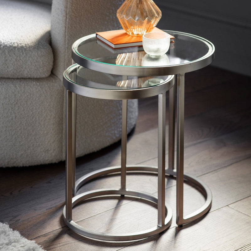 Turner Nest of Tables (Nest) Silver lifestyle