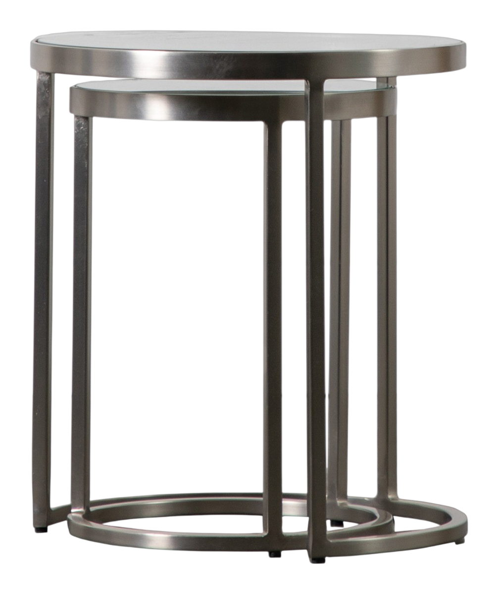 Turner Nest of Tables (Nest) Silver