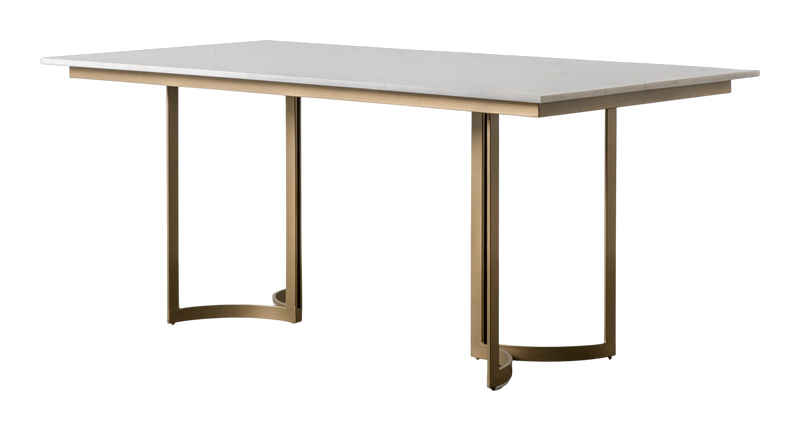 Mersey Dining Table Gold