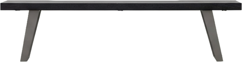 Chippendale Dining Bench Black