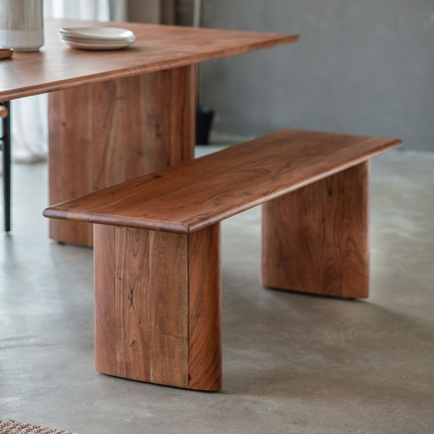 Borden Dining Bench - Size Options Gallery Direct Homebound