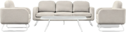 Amalfi Coast 5 Seater Outdoor Lounge Set Linen