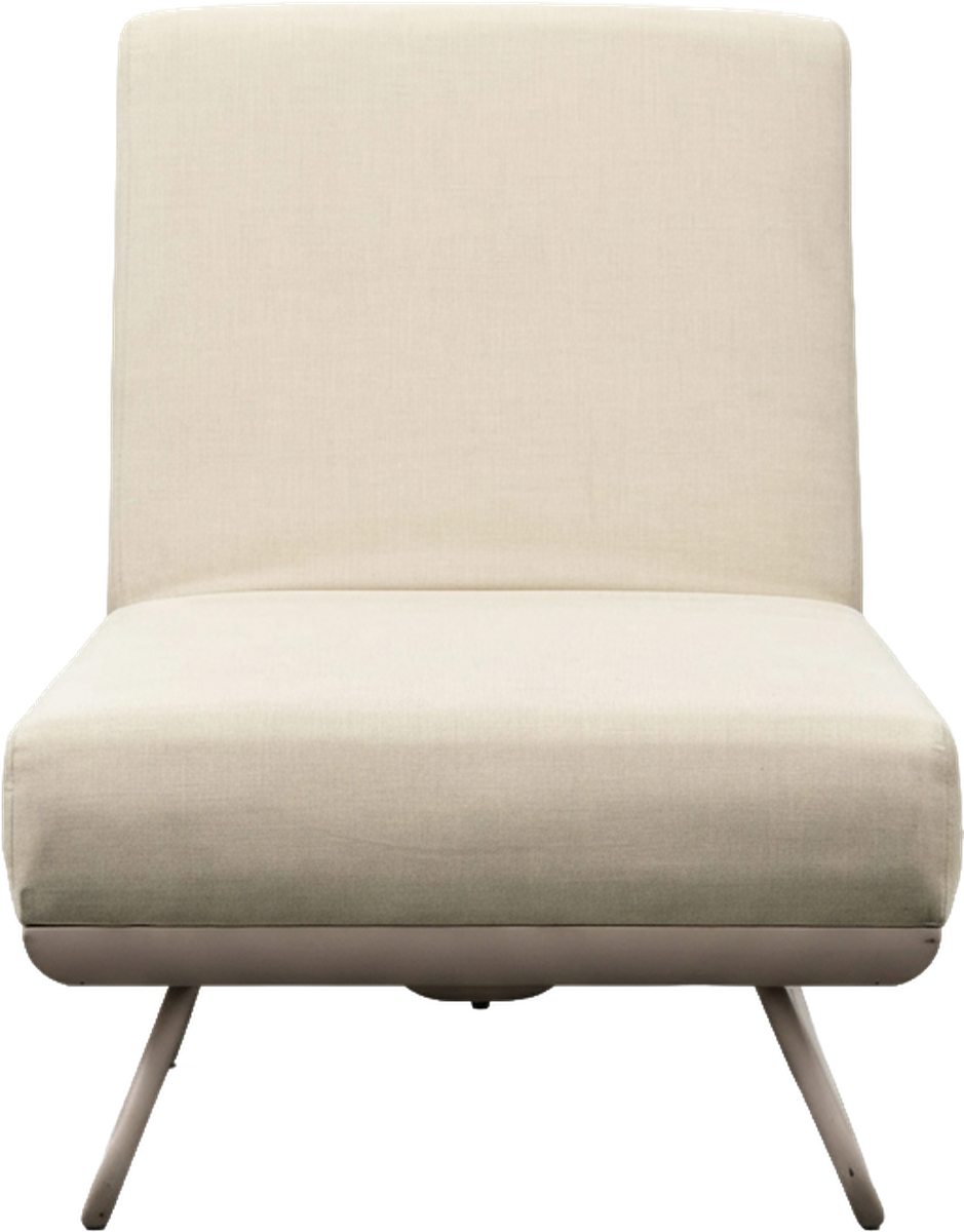 Amalfi Coast Outdoor Lounger Linen