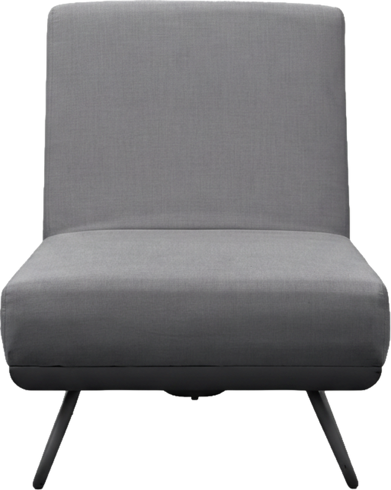 Amalfi Coast Outdoor Lounger Slate