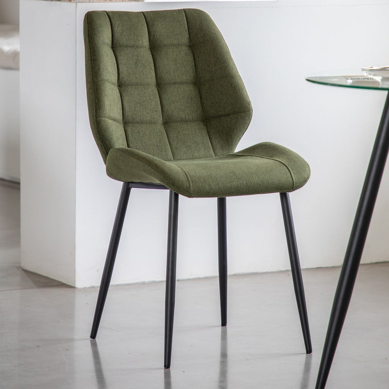 Foundry Dining Chair Bottle Green lifestyle