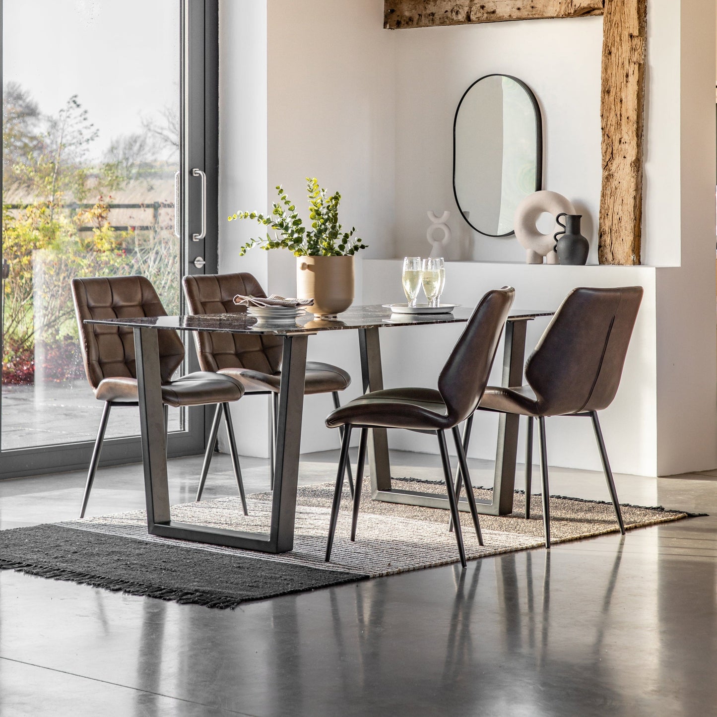Davidson Dining Table - Colour Options Gallery Direct Homebound