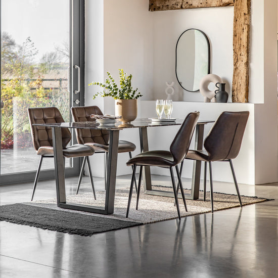 Davidson Dining Table - Colour Options Gallery Direct Homebound