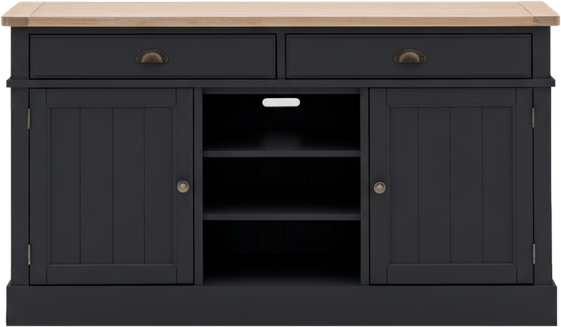 Bauhaus 2 Drawer Sideboard Meteror