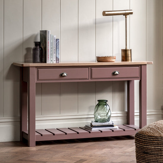 Eton 2 Drawer Console - Colour Options Gallery Direct Homebound