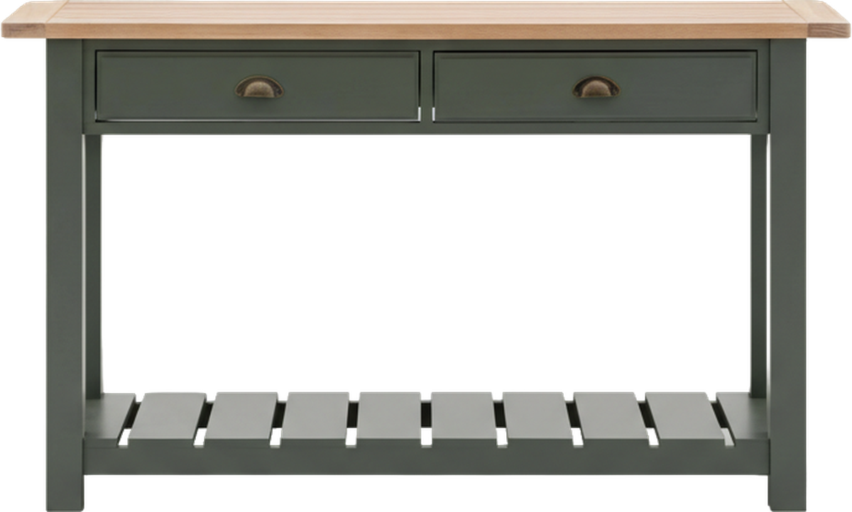 Bauhaus Console Table Moss