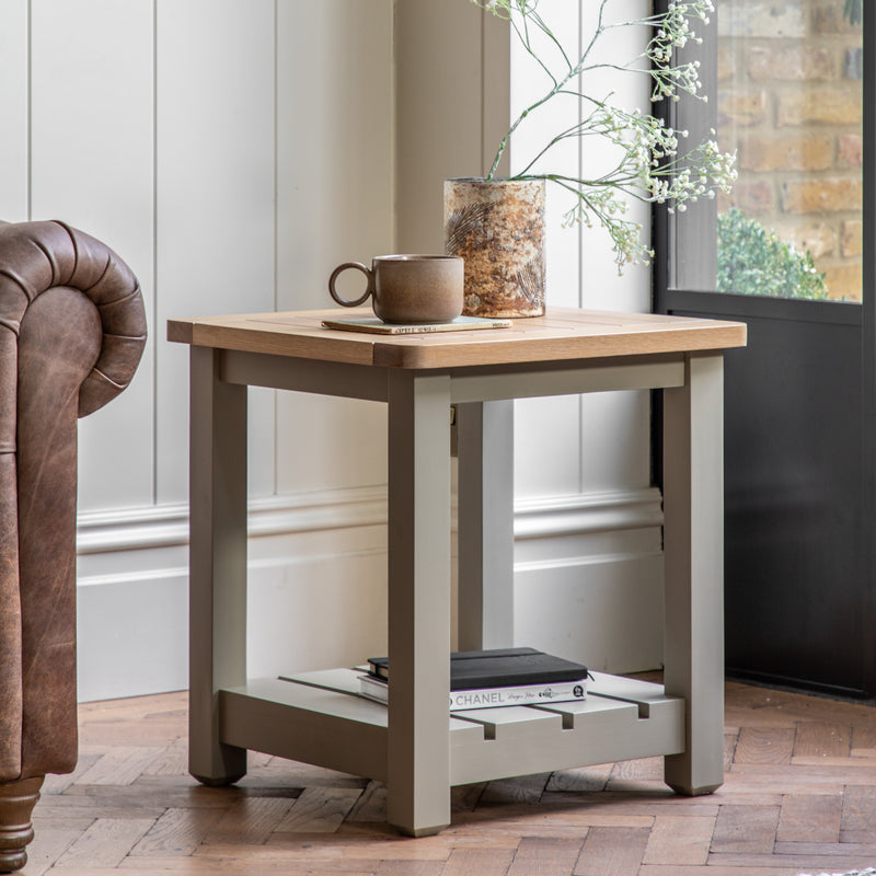 Bauhaus Side Table Prairie lifestyle