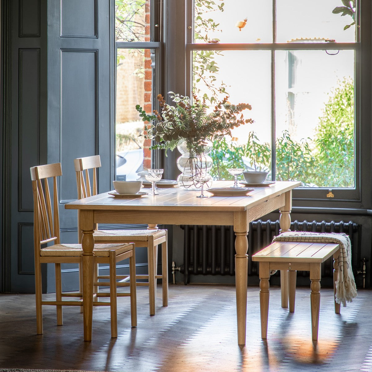 Bauhaus Extending Dining Table lifestyle