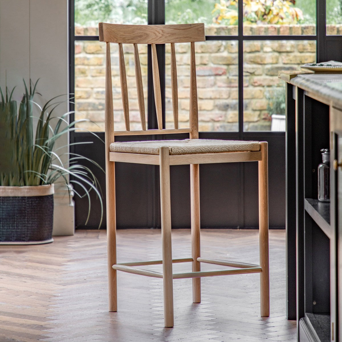 Belgravia Stool Wood lifestyle