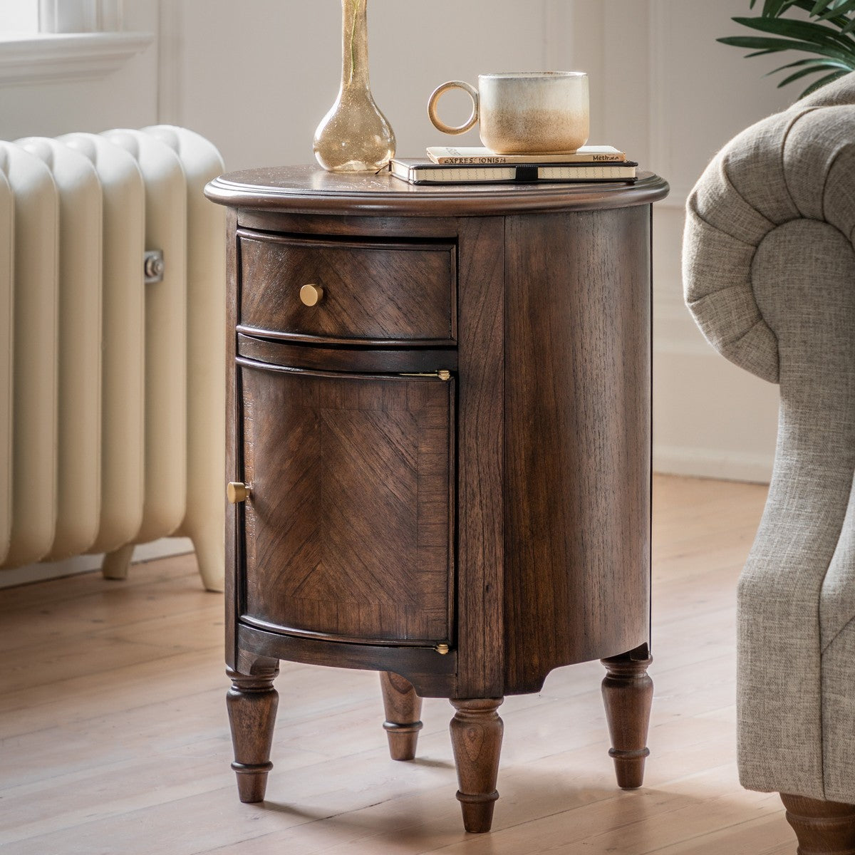 Pollock Side Table (Drum) lifestyle