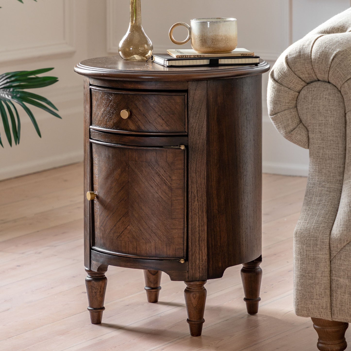 Madison Drum Side Table Gallery Direct Homebound