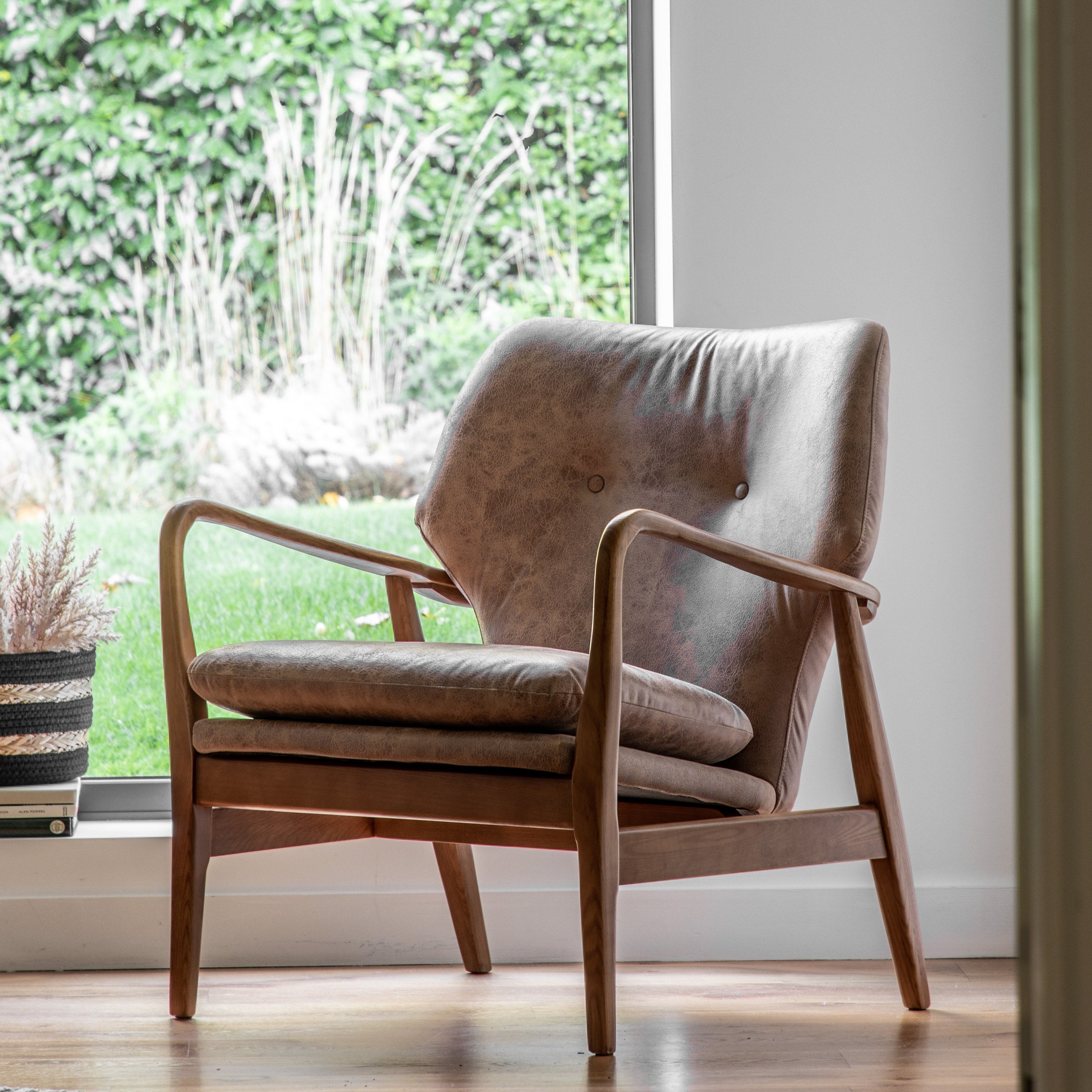 Nordhavn Armchair Brown lifestyle