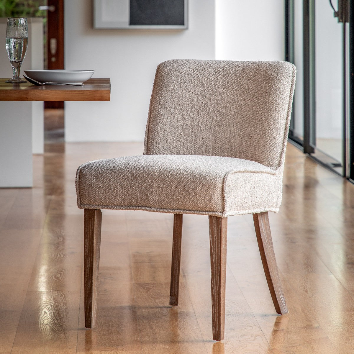 Viking Dining Chair Taupe lifestyle