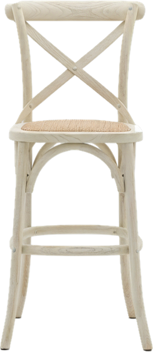 Toulouse Stool White