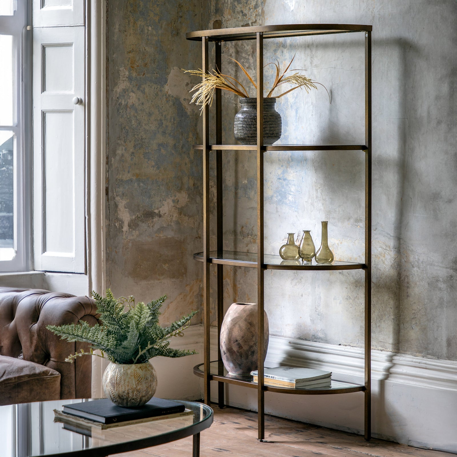 Coltrane Display Unit Bronze lifestyle