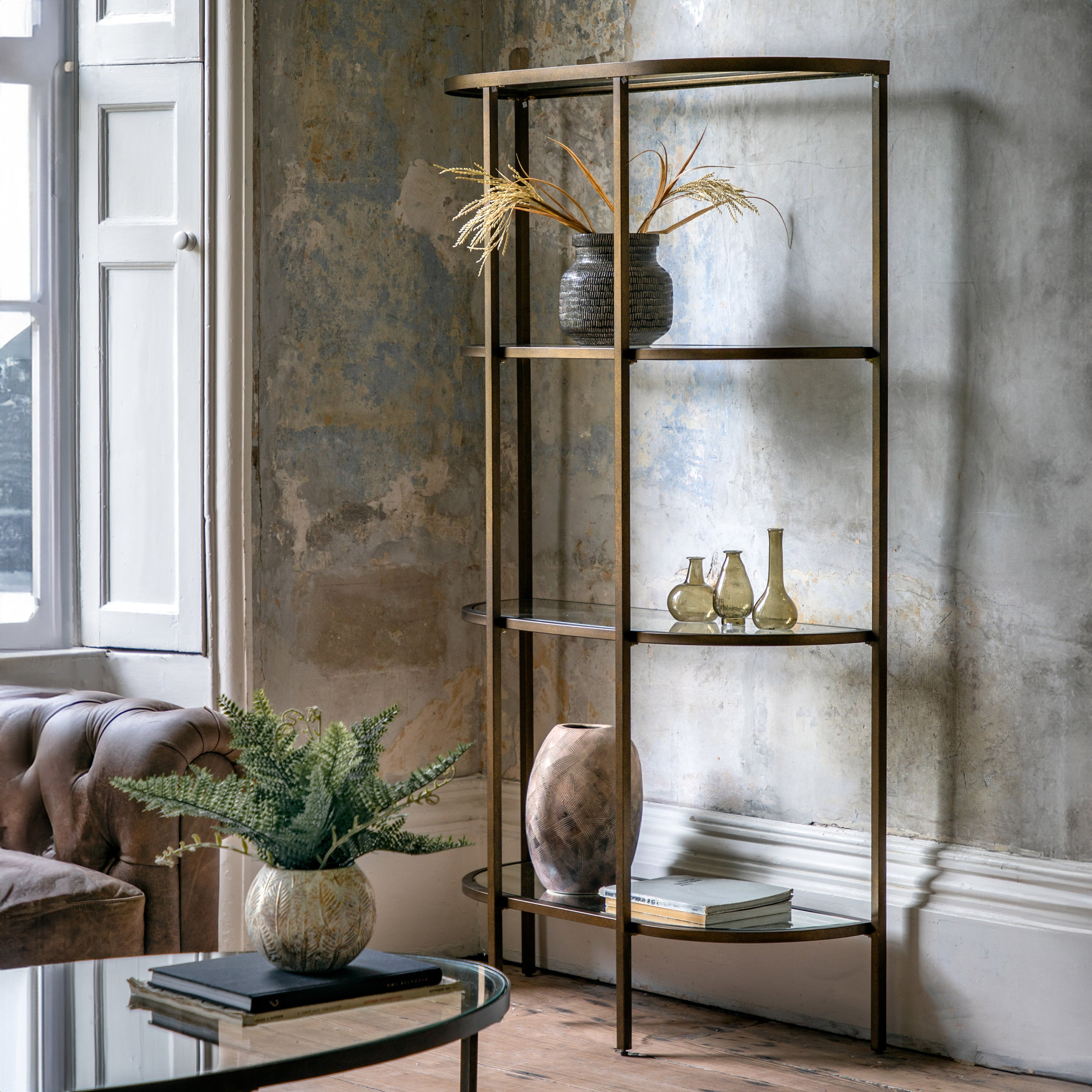 Coltrane Display Unit Bronze lifestyle