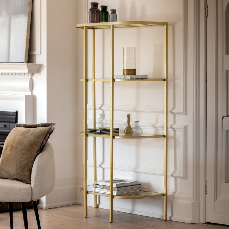 Coltrane Display Unit Champagne lifestyle